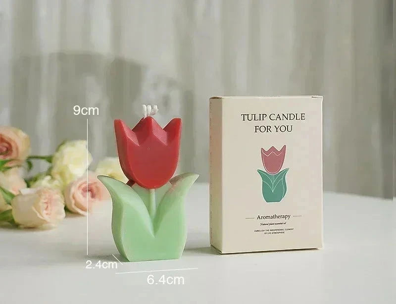 Handmade Tulip Soy Wax Candle - candletown.net