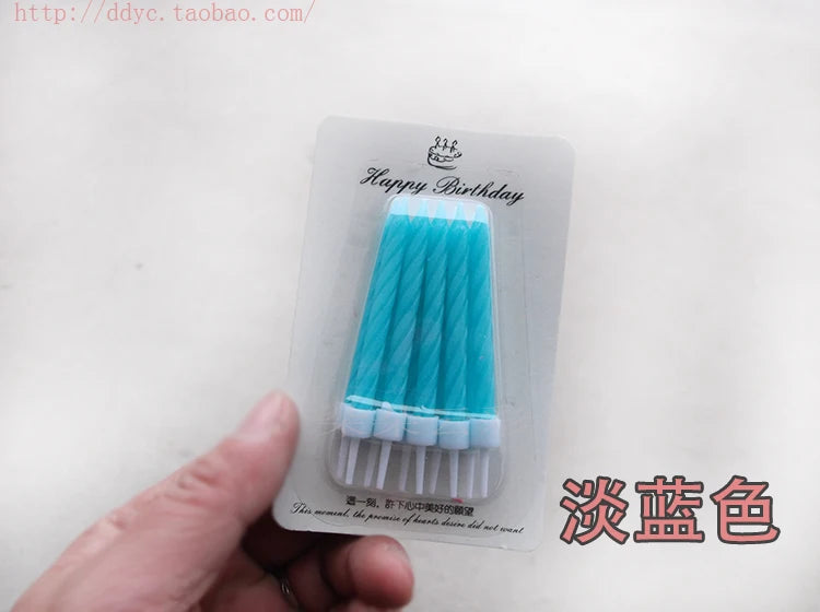 Slim Metallic Birthday Candles – Elegant Cake Topper - candletown.net