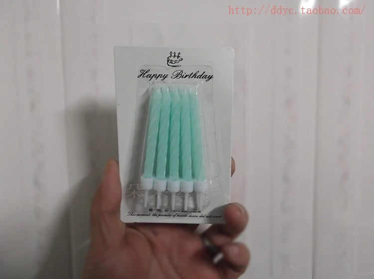 Slim Metallic Birthday Candles – Elegant Cake Topper - candletown.net