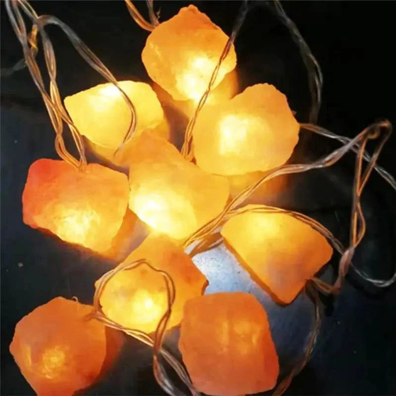 Himalayan Crystal Salt String Lights - candletown.net