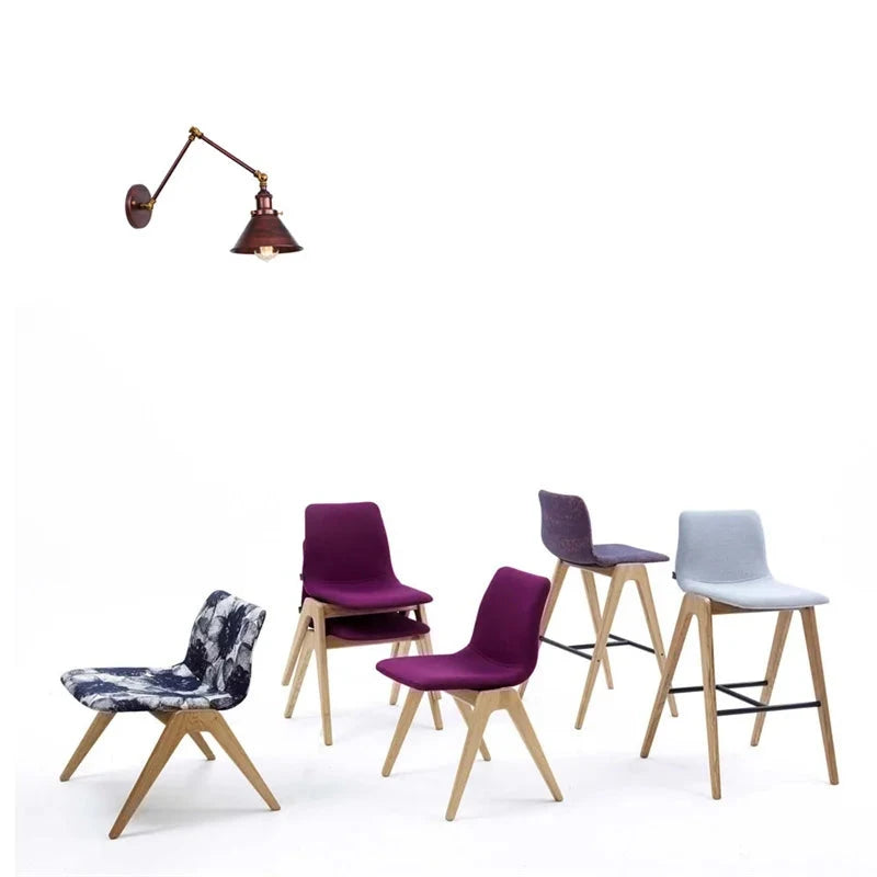 IWHD Long Arm LED Wall Light Sconce Gold Pull Chain Switch Hallway Bedroom Living Room Iron Industrial Adjustable Bedside Lamp - candletown.net