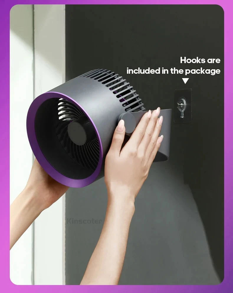KINSCOTER Multifunctional Electric Fan Circulator Wireless Portable Home Quiet Ventilator Desktop Wall Ceiling Fan Air Cooler - candletown.net