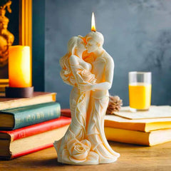 Kissing Couple Candle Silicone Mold - DIY Craft for Romantic Gifts - candletown.net