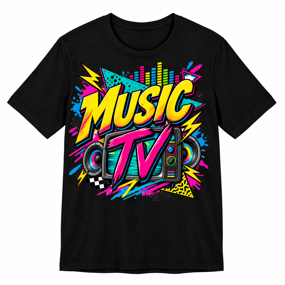Music TV Special Edition T-Shirt – Retro Music Graphic - candletown.net