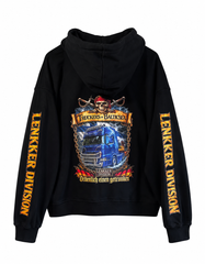 Lenkker Division Truckers of the Baltics Sea Oversized Zip Hoodie – 460 GSM - candletown.net