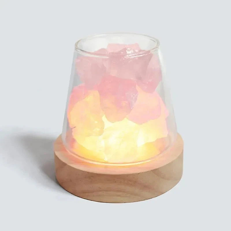 Natural Himalayan Salt Crystal Table Lamp - candletown.net