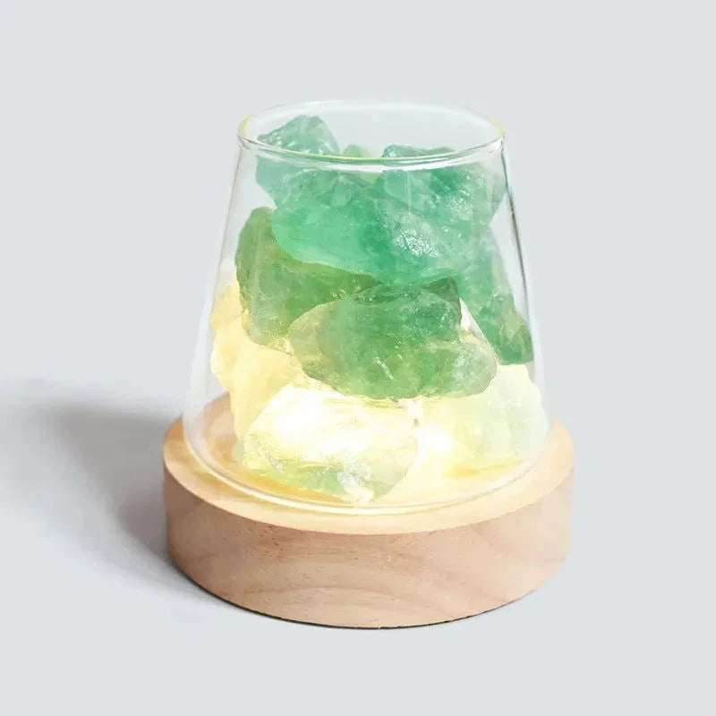 Natural Himalayan Salt Crystal Table Lamp - candletown.net