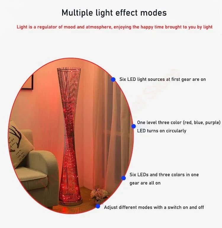 Nordic LED Floor Lamp for Modern Ambient Lighting - candletown.net