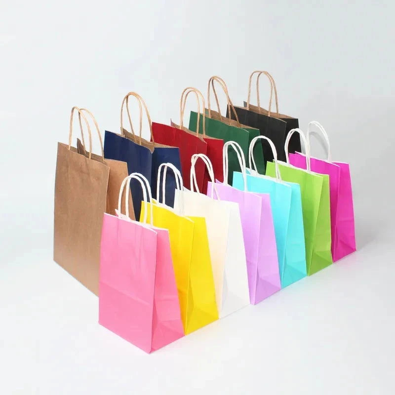 Paper Gift Bags with Handles - candletown.net