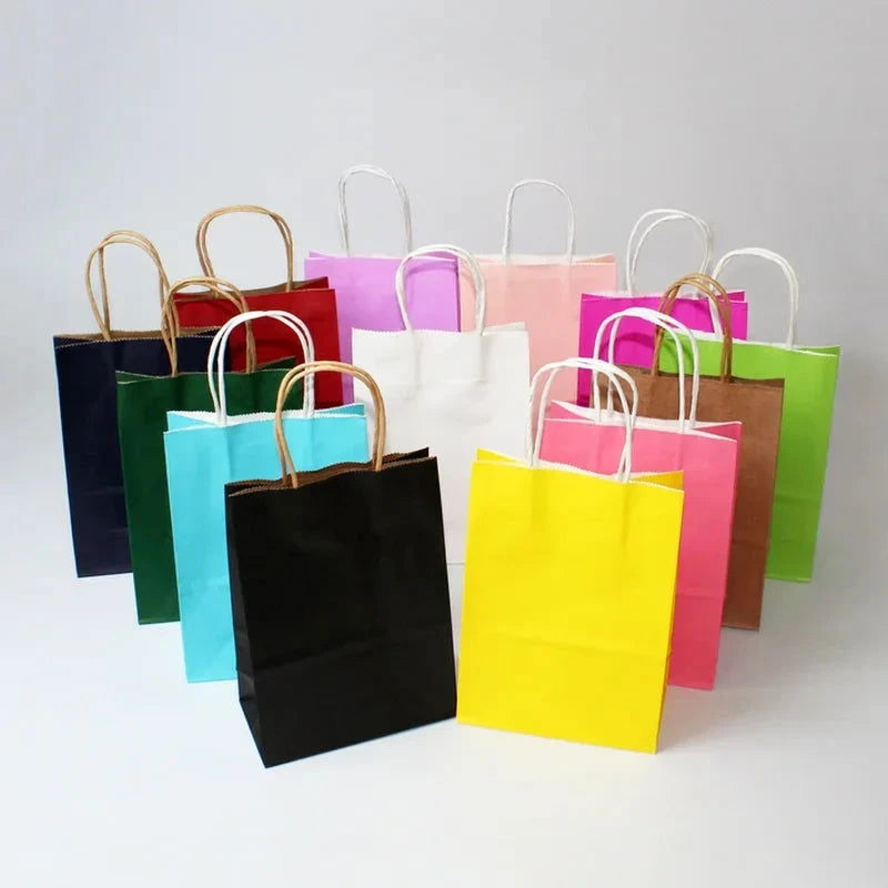Paper Gift Bags with Handles - candletown.net