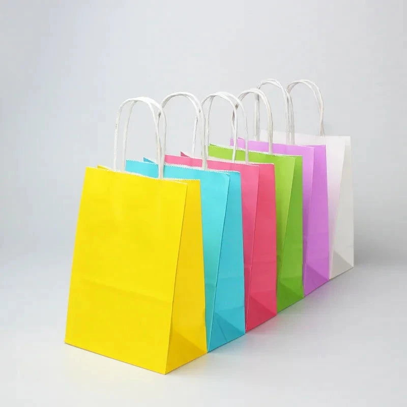 Paper Gift Bags with Handles - candletown.net