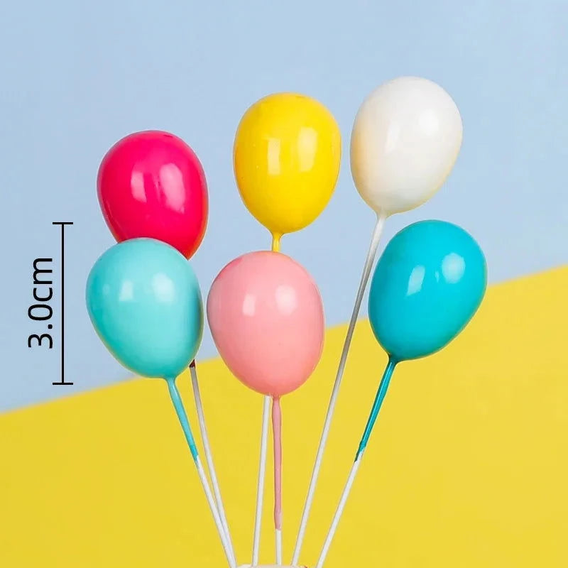 Rainbow Unicorn Cake Topper  Girl Baby Shower Birthday Decoration Kids Liked Unicorn Theme Decor Cupcake Party Baking Supplies - candletown.net