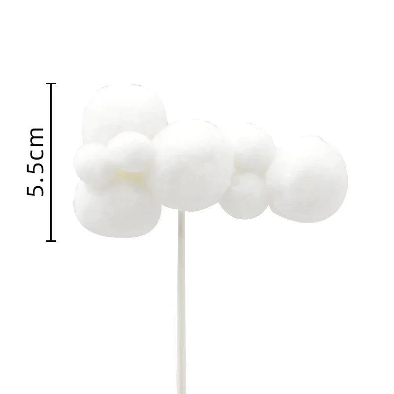 Rainbow Unicorn Cake Topper  Girl Baby Shower Birthday Decoration Kids Liked Unicorn Theme Decor Cupcake Party Baking Supplies - candletown.net