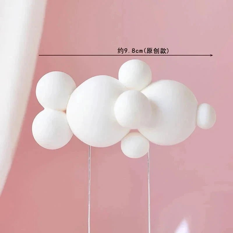 Rainbow Unicorn Cake Topper  Girl Baby Shower Birthday Decoration Kids Liked Unicorn Theme Decor Cupcake Party Baking Supplies - candletown.net