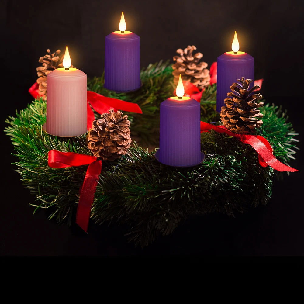 Rechargeable LED Candles - USB Charging & Waterproof Flickering Flame - candletown.net