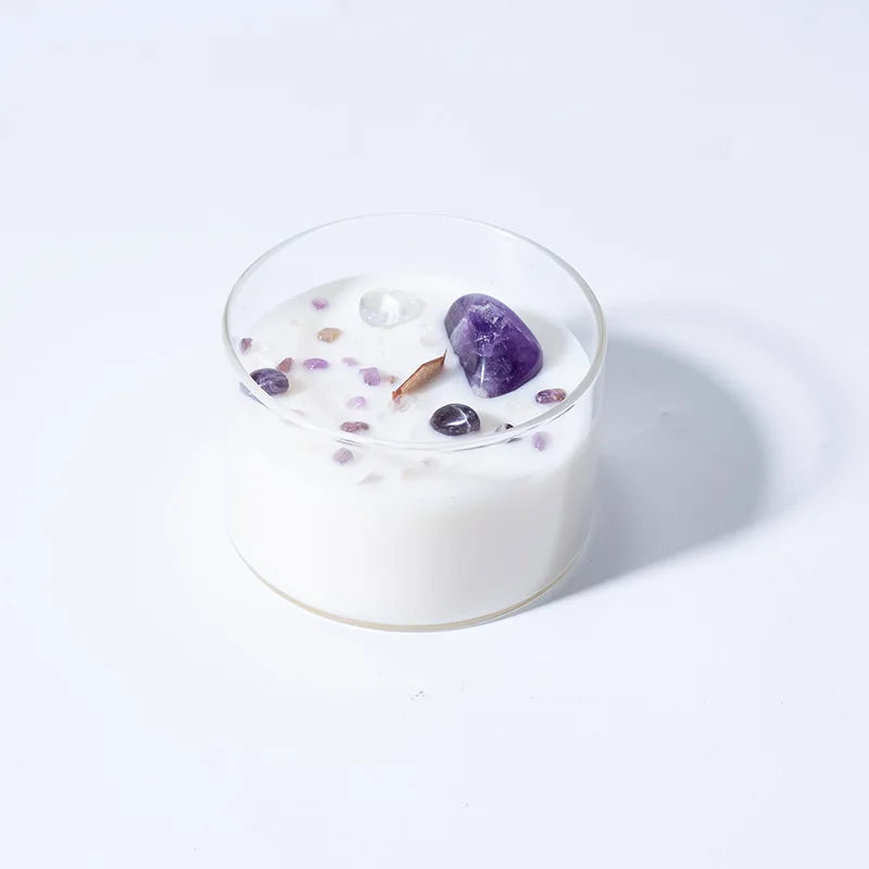 Natural Crystal Aromatherapy Soy Candle - candletown.net