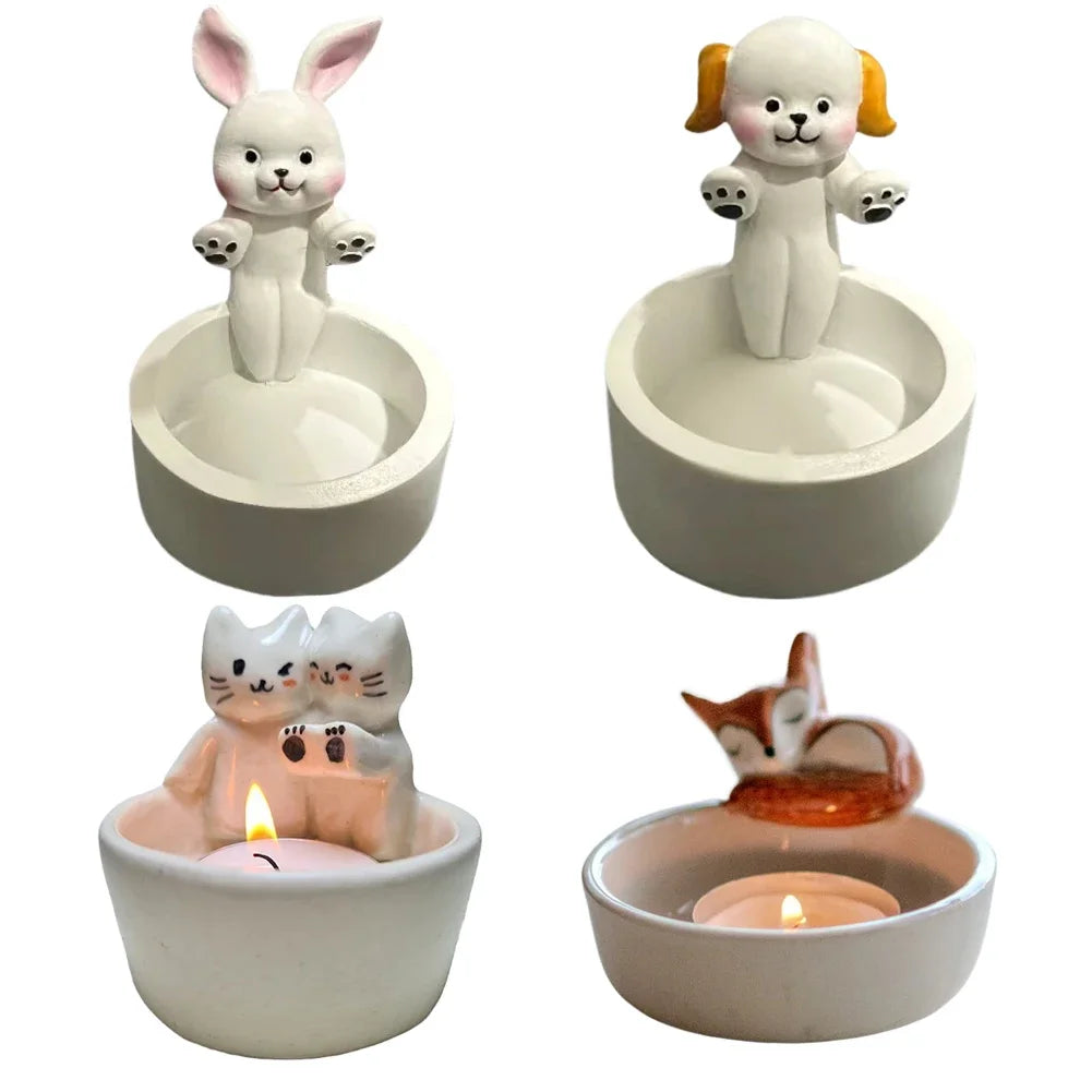 Easter Animal Candle Holders – Charming Tea Light Holders for Spring Decor - candletown.net
