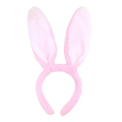 Plush Bunny Ears Headband – Cute & Soft for Easter & Cosplay - candletown.net