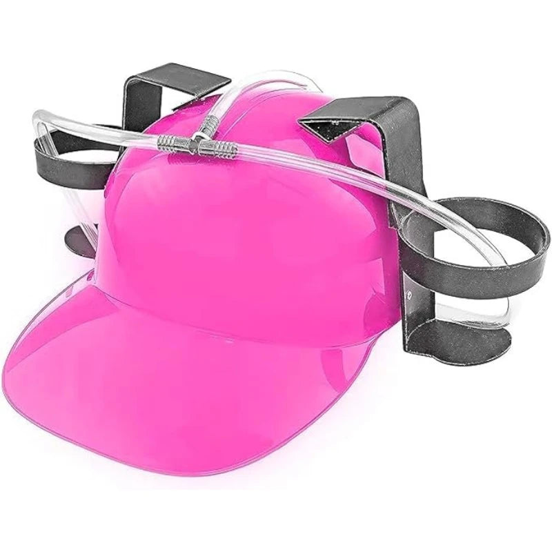 Drinking Helmet with Straw – Party Beverage Hat - candletown.net