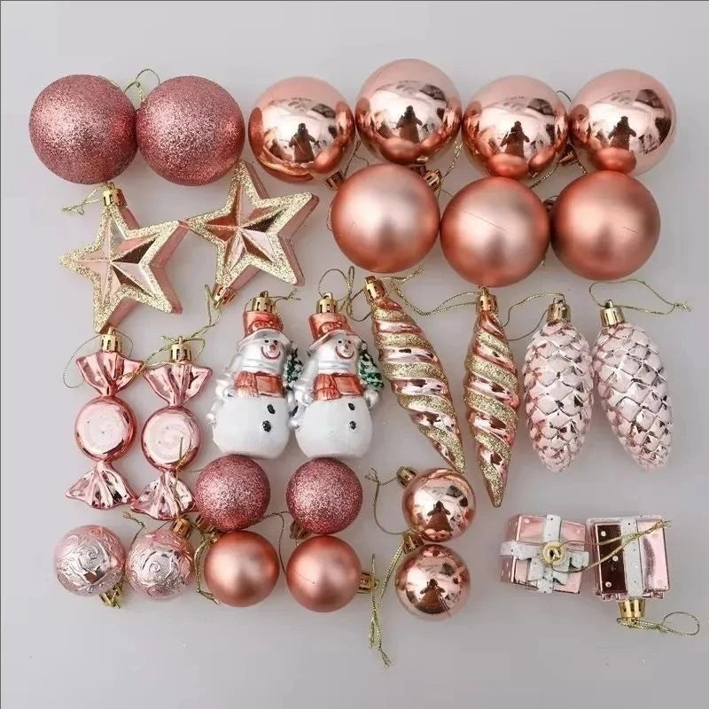 20/29pcs Christmas Ball Decoration Set - candletown.net