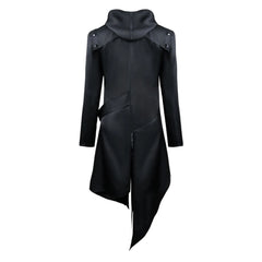 Men’s Gothic Hooded Halloween Cosplay Jacket - candletown.net