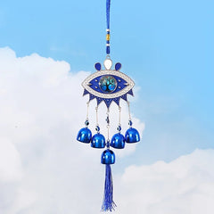 Blue Evil Eye Wind Chime