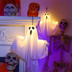 Halloween Ghost LED Hanging Decoration – Spooky Prop - candletown.net