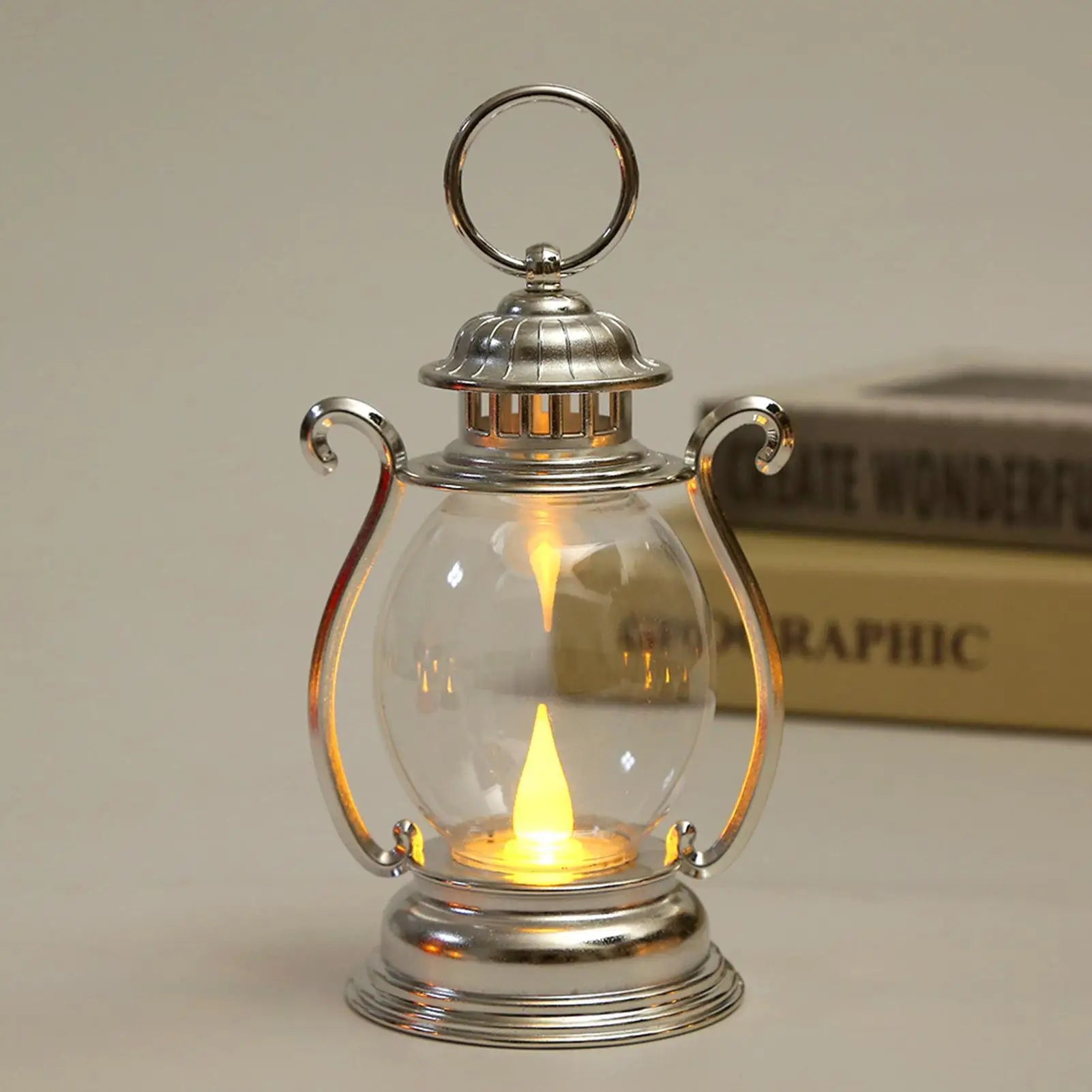 Vintage LED-lyhty – Paristokäyttöinen Koristevalo