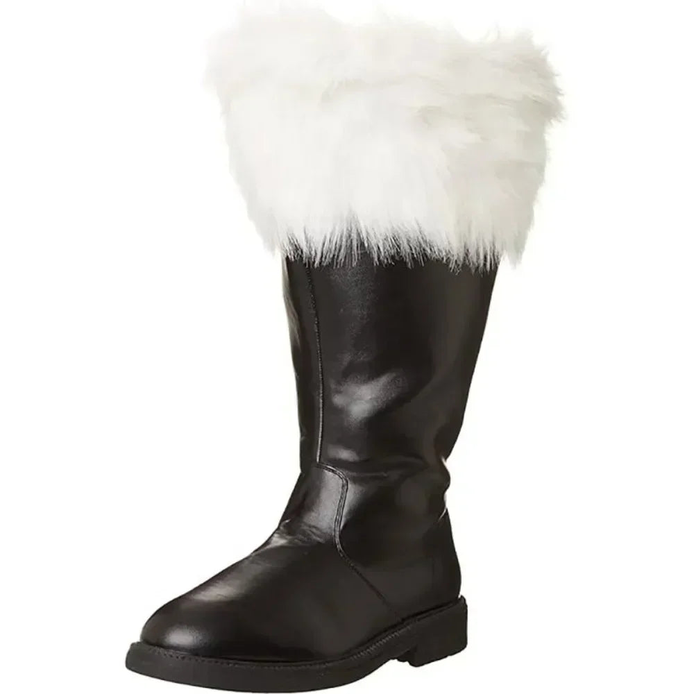Santa Claus Cosplay Boots for Men - candletown.net