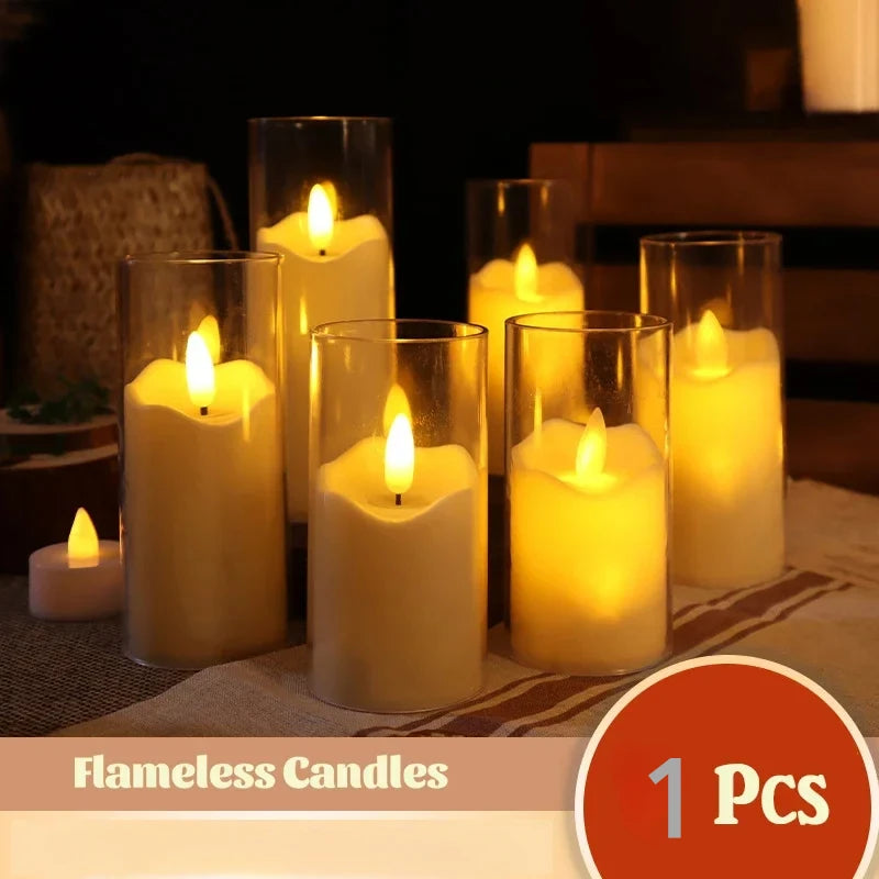 LED Flameless Flickering Candle - candletown.net