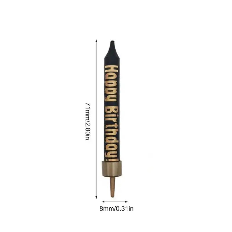 Happy Birthday Cake Candles - Stylish & Eco-Friendly - candletown.net