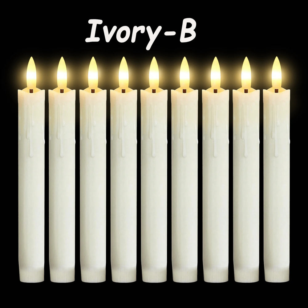 Flameless LED Taper Candles (12–300PCS) - candletown.net