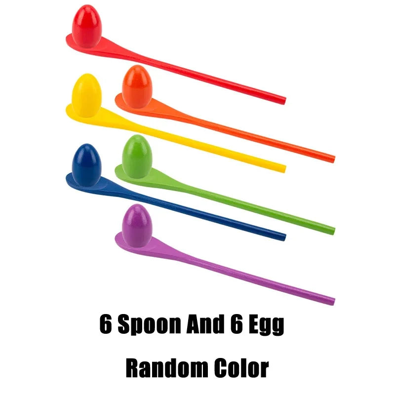 Wooden Egg & Spoon Race Game – Easter Balance Challenge - candletown.net