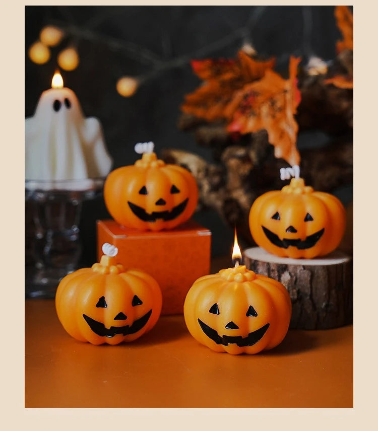 Handmade Halloween Scented Candles – Skull, Pumpkin & Tombstone Designs - candletown.net
