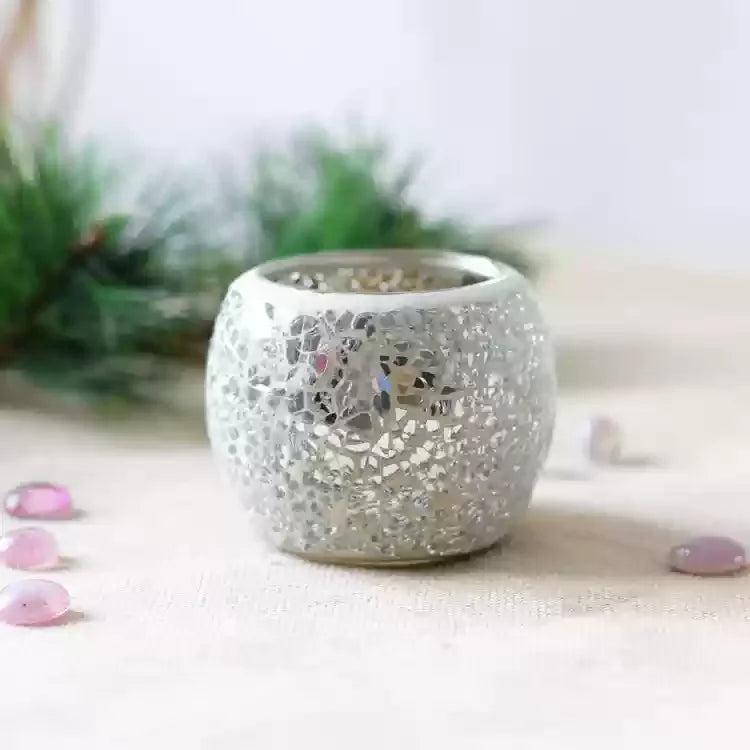 Moroccan Mosaic Glass Candlestick – Votive Candle Holder - candletown.net