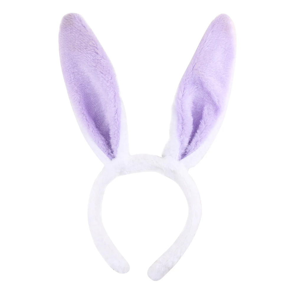 Plush Bunny Ears Headband – Cute & Soft for Easter & Cosplay - candletown.net