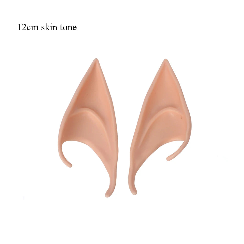 Latex Elf Ears – Fairy Cosplay Costume Accessory for Halloween & Party - candletown.net