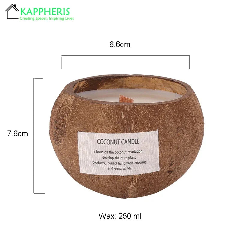 Eco-Friendly Soy Wax Aromatherapy Candle with Wooden Wick - candletown.net