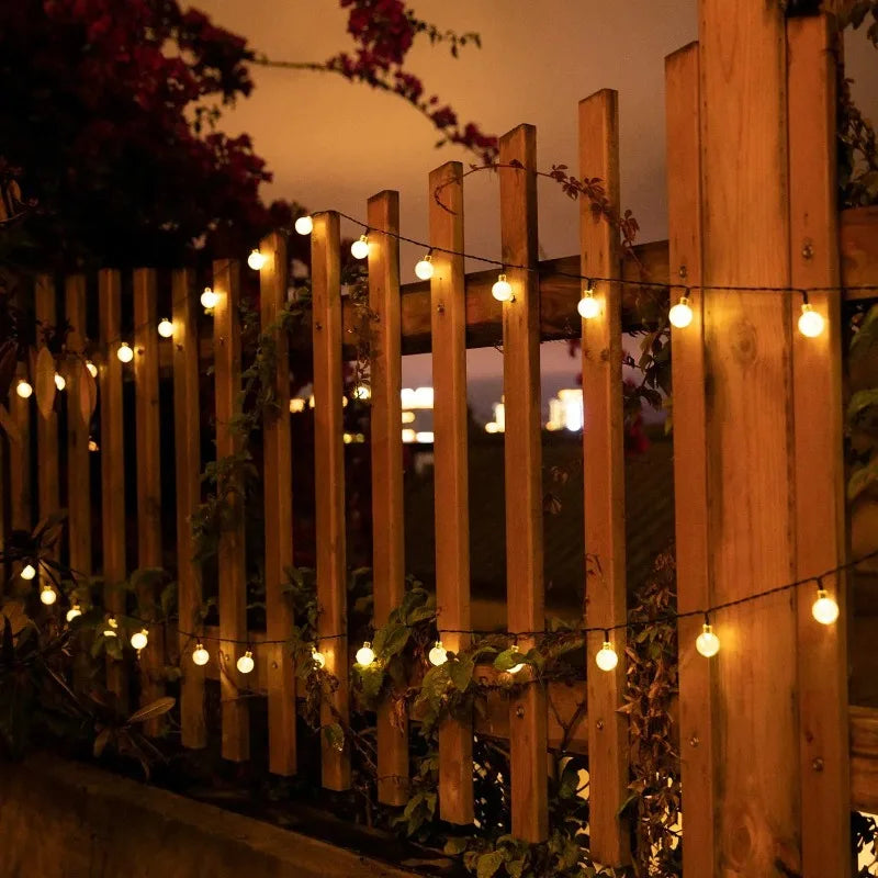 Solar Crystal Globe String Lights - candletown.net