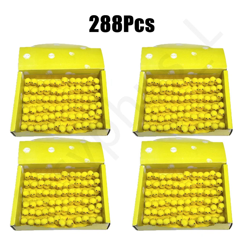 Mini Easter Chick Decoration – Soft & Cute Easter Ornaments - candletown.net