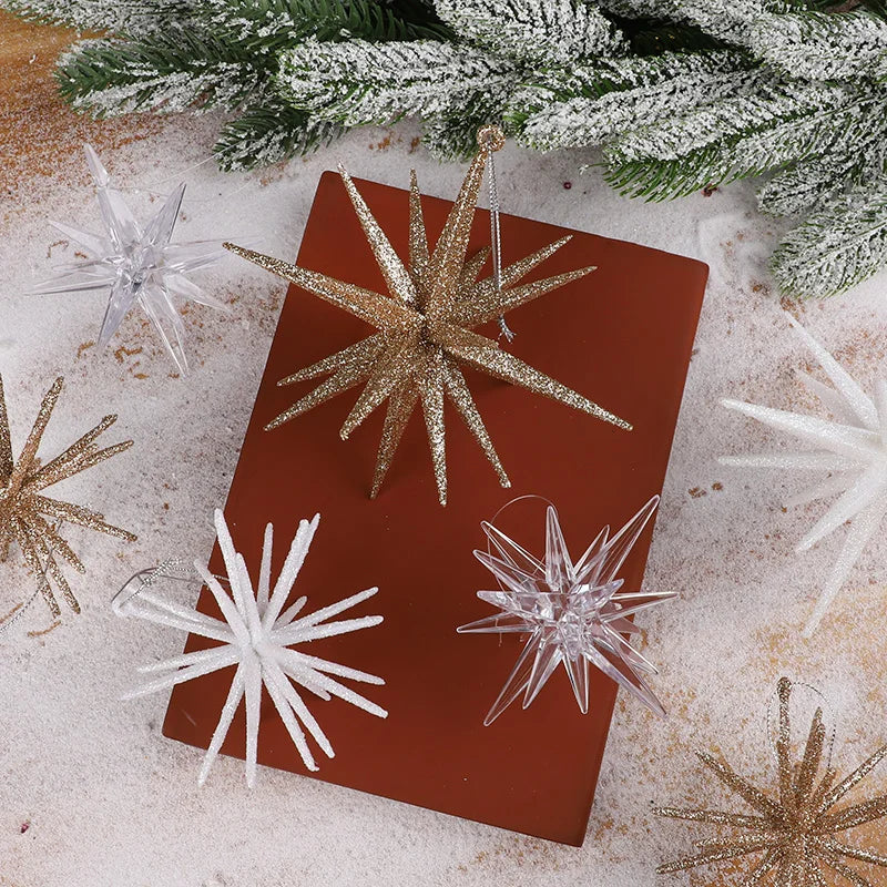 Gold Exploding Star Hanging Ornament - candletown.net