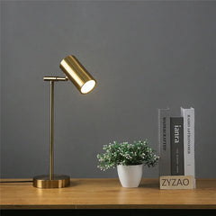 Modern Golden Table Lamp – Nordic Design - candletown.net
