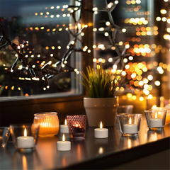 Rechargeable Flameless LED Tea Lights with Remote - candletown.net