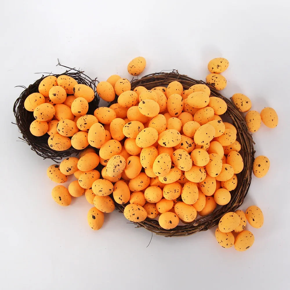 100PCS Colorful Foam Easter Eggs – Perfect for Crafts & Party Decor - candletown.net