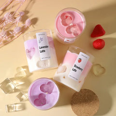 Latte Glow Aromatherapy Candle – Soy Wax Glass Candle