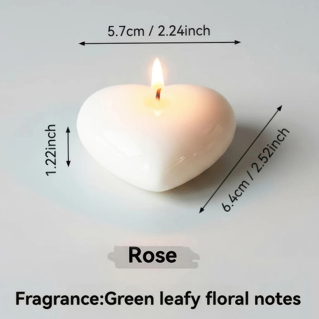 Heart Shaped Scented Candles – Valentine’s Day Set - candletown.net