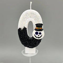 Halloween Pumpkin Number Candles – Spooky Birthday Party Decoration - candletown.net