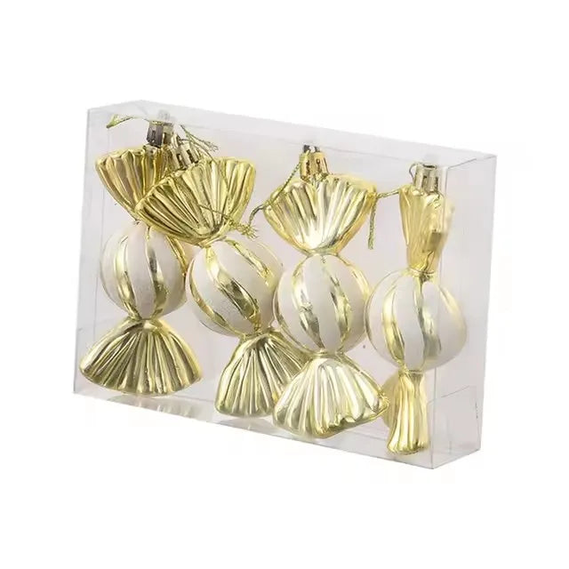 Christmas Candy Hanging Ornaments – 4 PCS Set