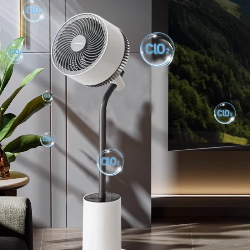 Smart Quiet Vertical Floor Fan for Home & Office - candletown.net