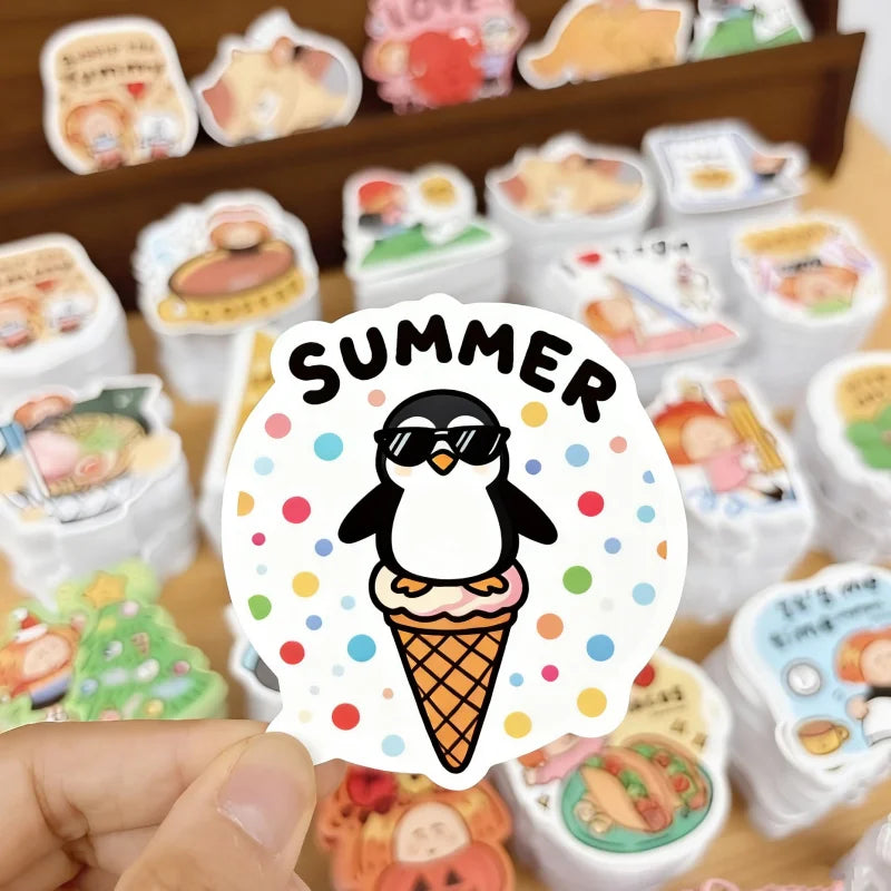 100 pcs Custom Vinyl Stickers – Waterproof Die Cut - candletown.net